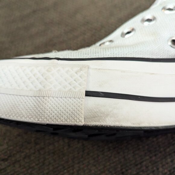 Converse White Athletic Shoes - Picture 7 of 8